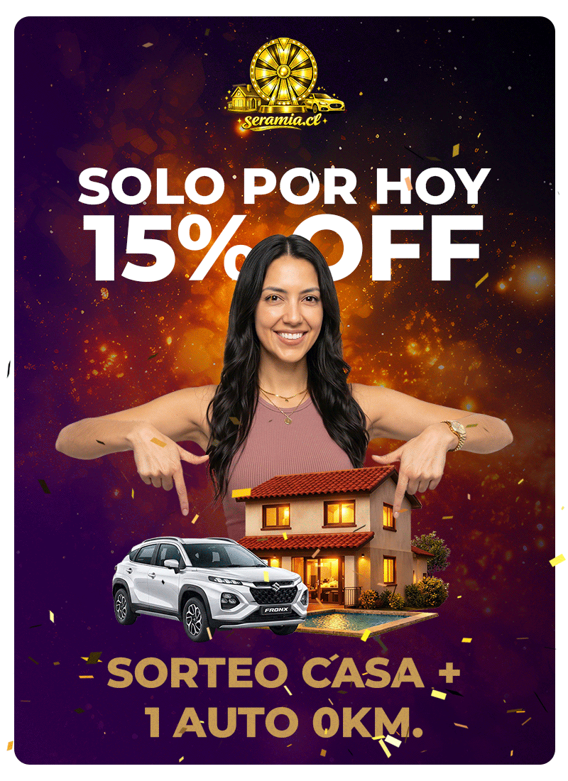 Sorteo Seramia 15% OFF